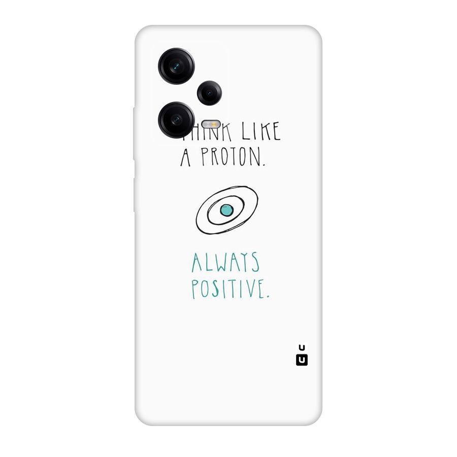 Proton Positive Original Polycarbonate Back Case for Redmi Note 12 Pro