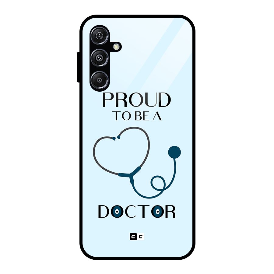 Proud 2B Doctor Glass Back Case for Galaxy M34 5G