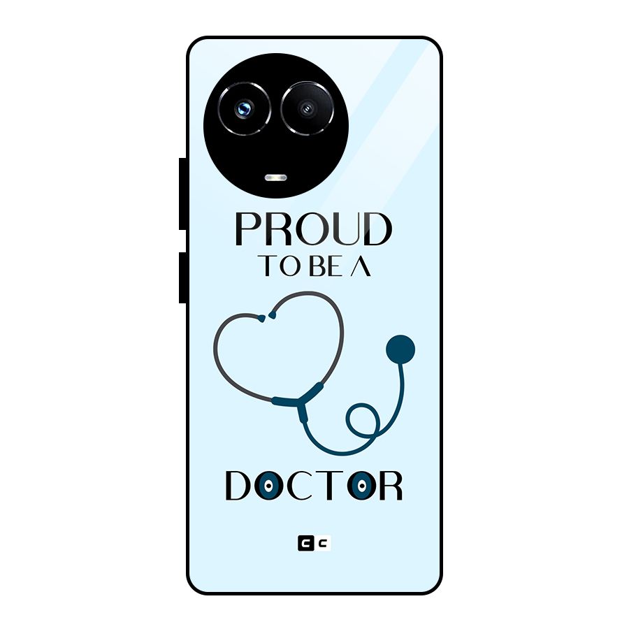 Proud 2B Doctor Glass Back Case for Realme 11X