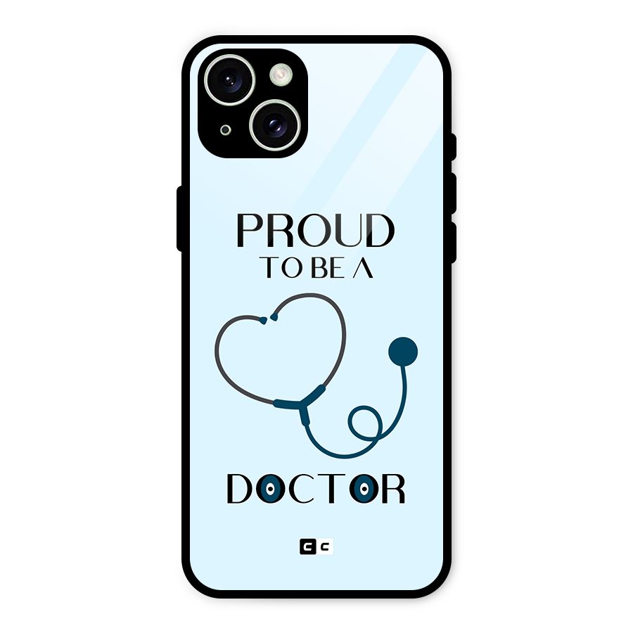 Proud 2B Doctor Glass Back Case for iPhone 15 Plus