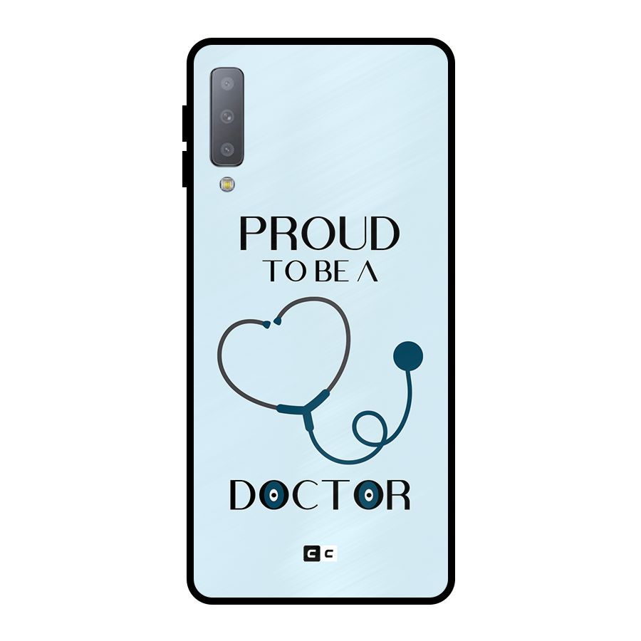 Proud 2B Doctor Metal Back Case for Galaxy A7 (2018)