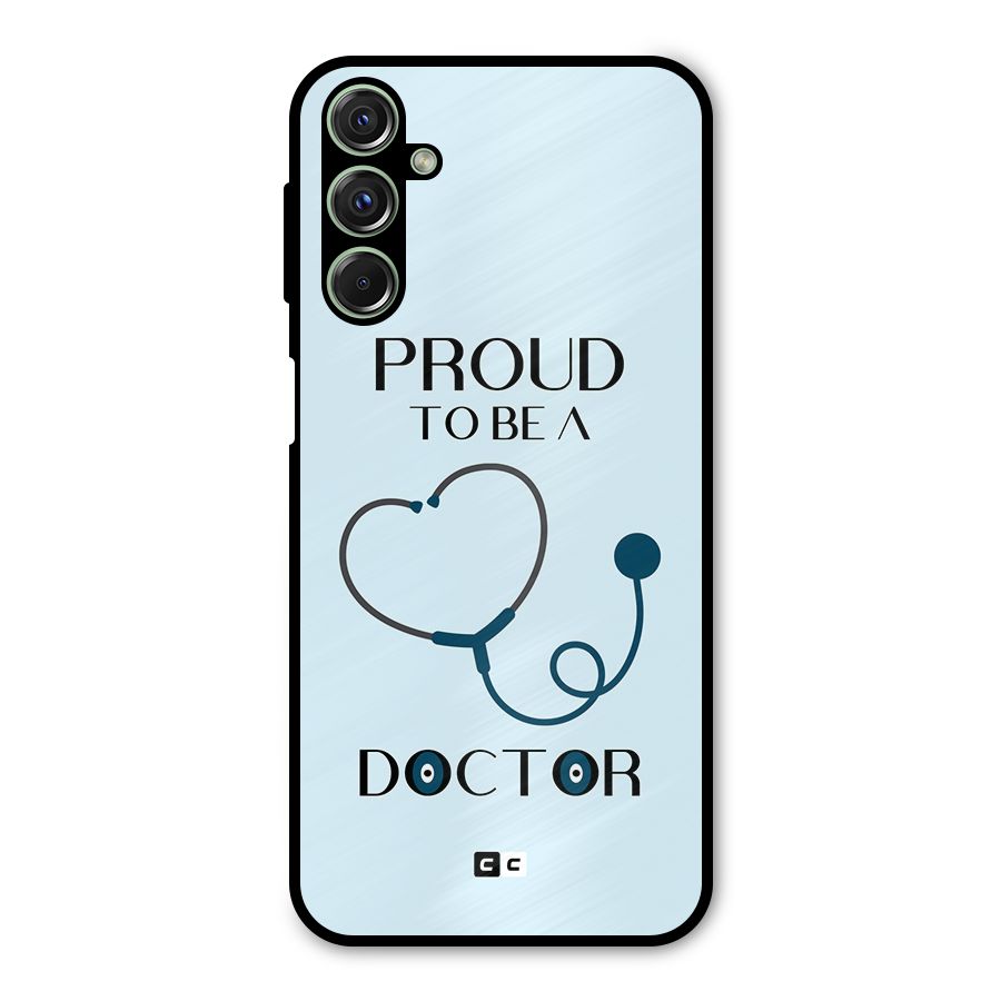 Proud 2B Doctor Metal Back Case for Galaxy F34