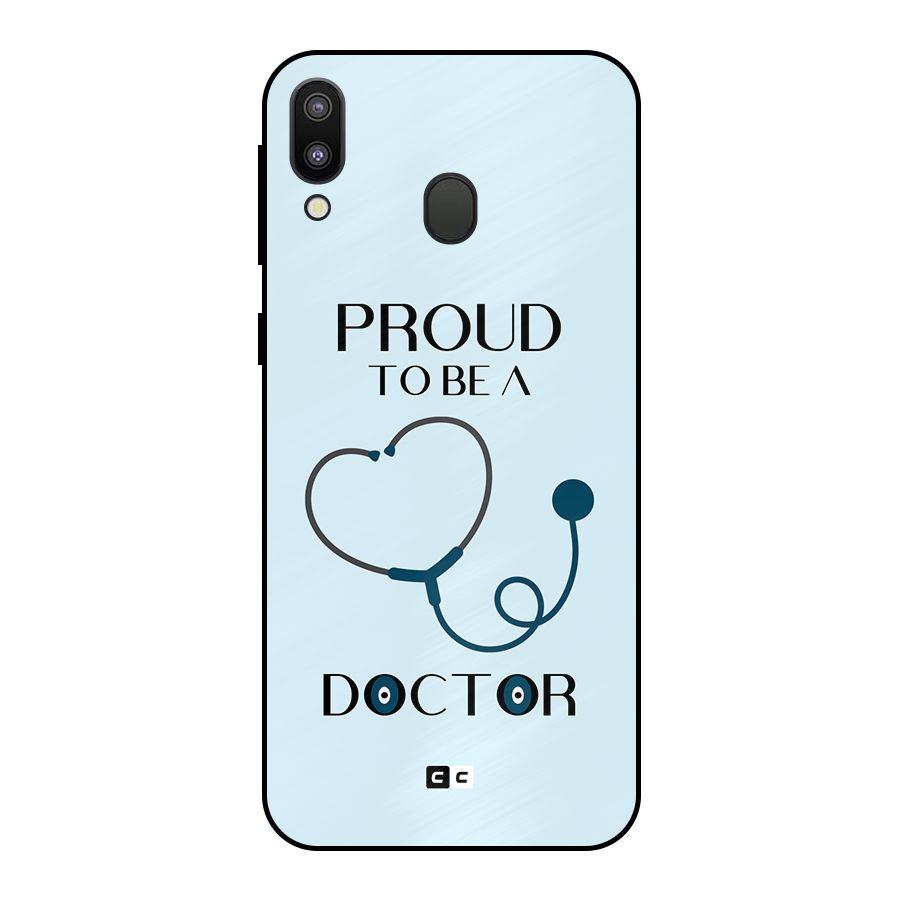 Proud 2B Doctor Metal Back Case for Galaxy M20