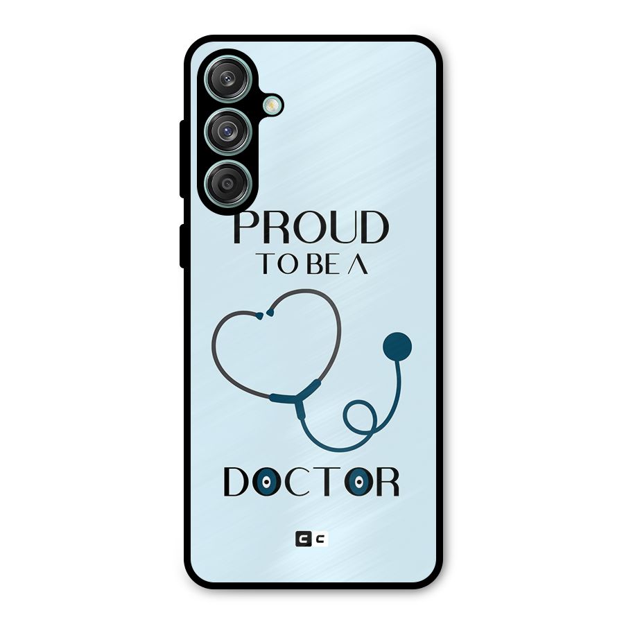 Proud 2B Doctor Metal Back Case for Galaxy M55 5G