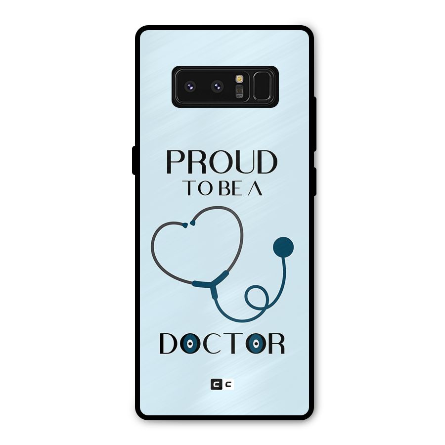 Proud 2B Doctor Metal Back Case for Galaxy Note 8