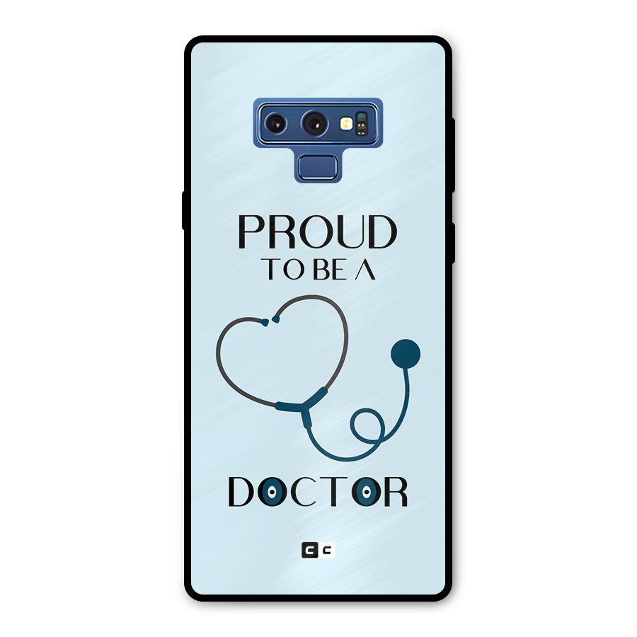Proud 2B Doctor Metal Back Case for Galaxy Note 9