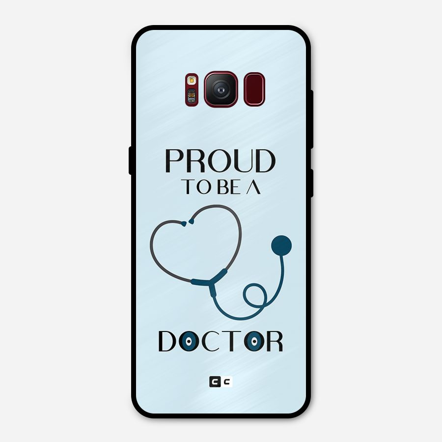 Proud 2B Doctor Metal Back Case for Galaxy S8