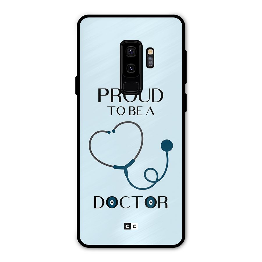 Proud 2B Doctor Metal Back Case for Galaxy S9 Plus