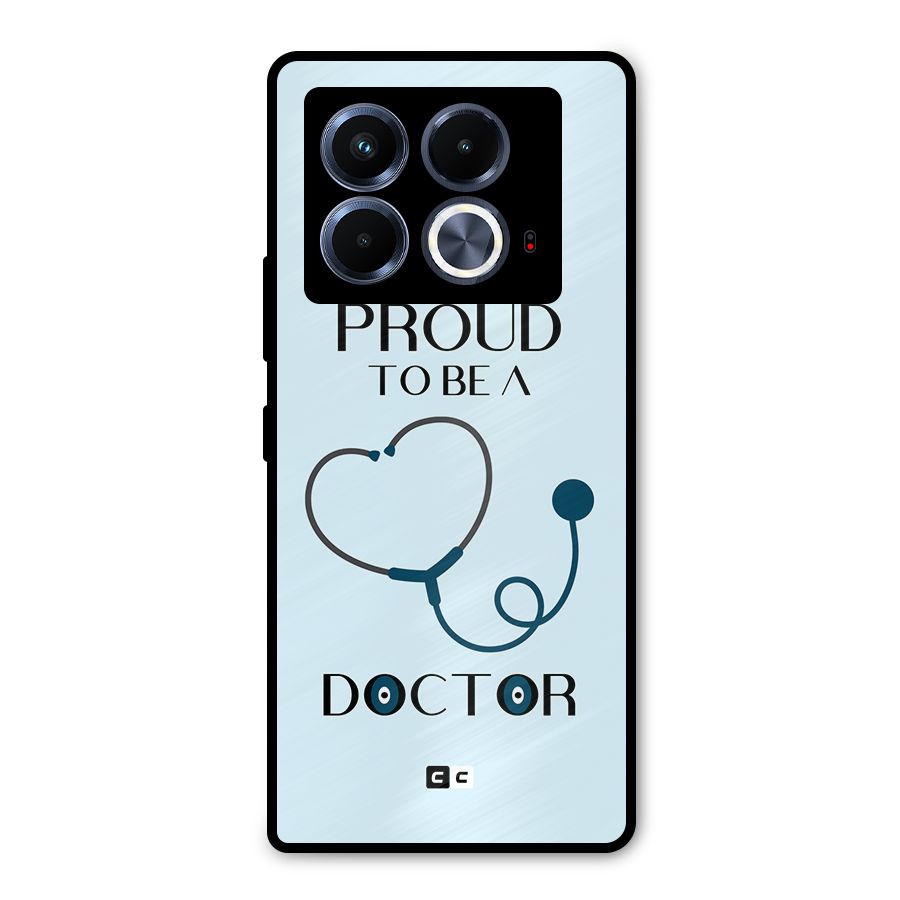 Proud 2B Doctor Metal Back Case for Infinix Note 40 5G