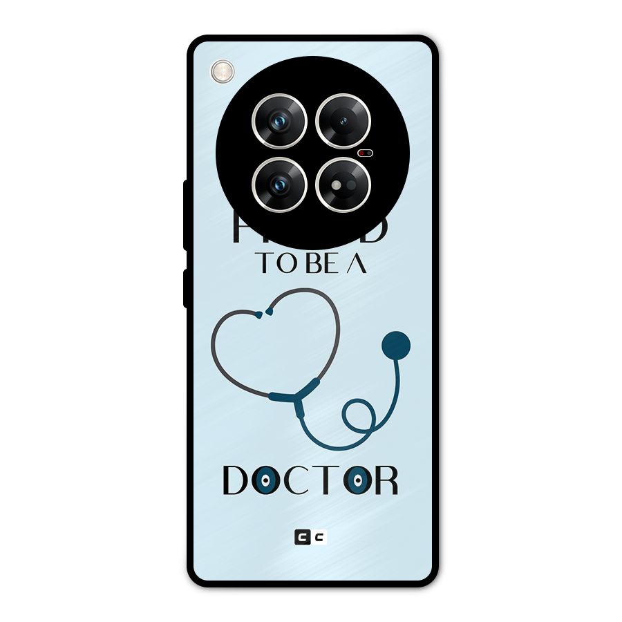 Proud 2B Doctor Metal Back Case for Infinix Zero 40 5G