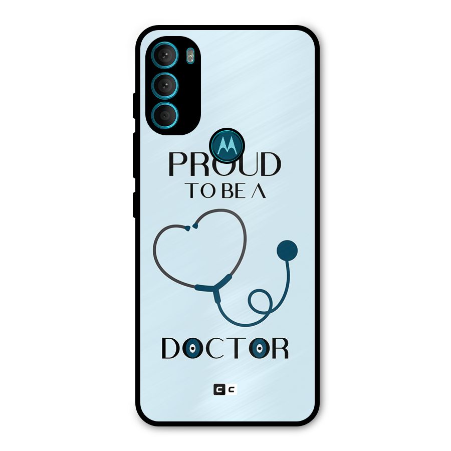 Proud 2B Doctor Metal Back Case for Moto G71 5G