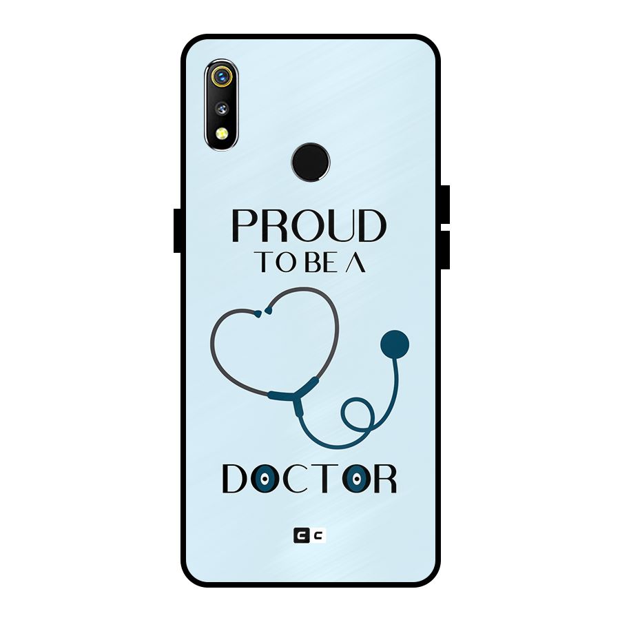 Proud 2B Doctor Metal Back Case for Realme 3