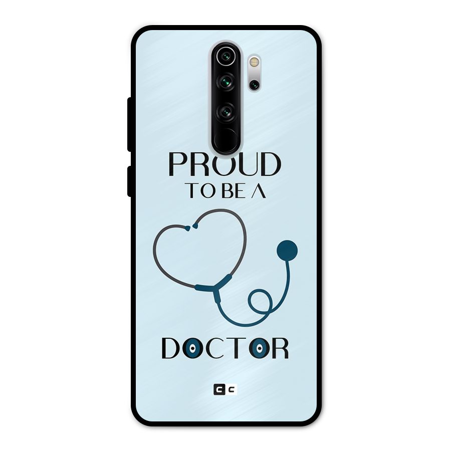 Proud 2B Doctor Metal Back Case for Redmi Note 8 Pro