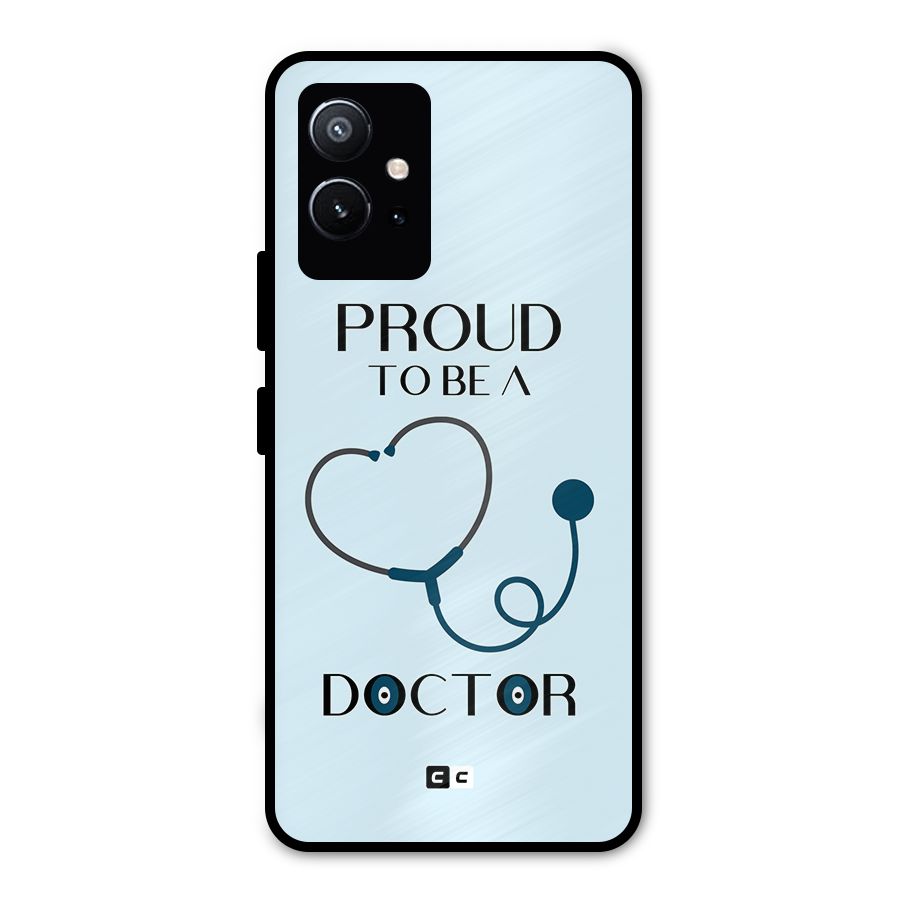 Proud 2B Doctor Metal Back Case for Vivo Y75 5G