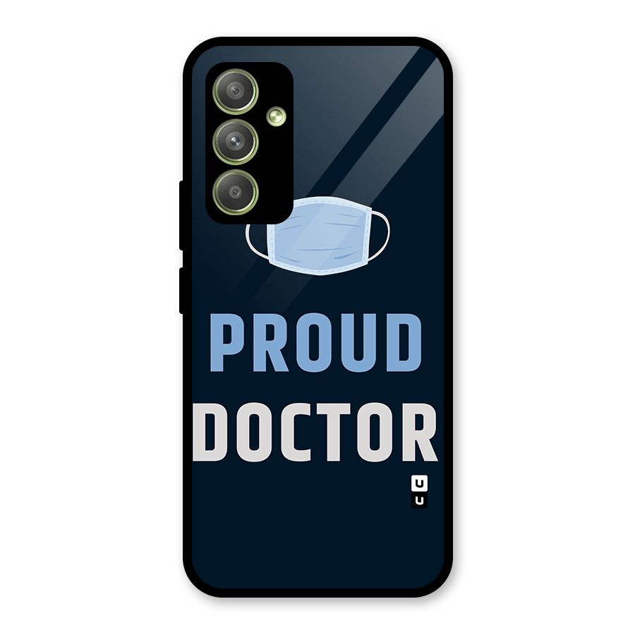 Proud Doctor Glass Back Case for Galaxy A54