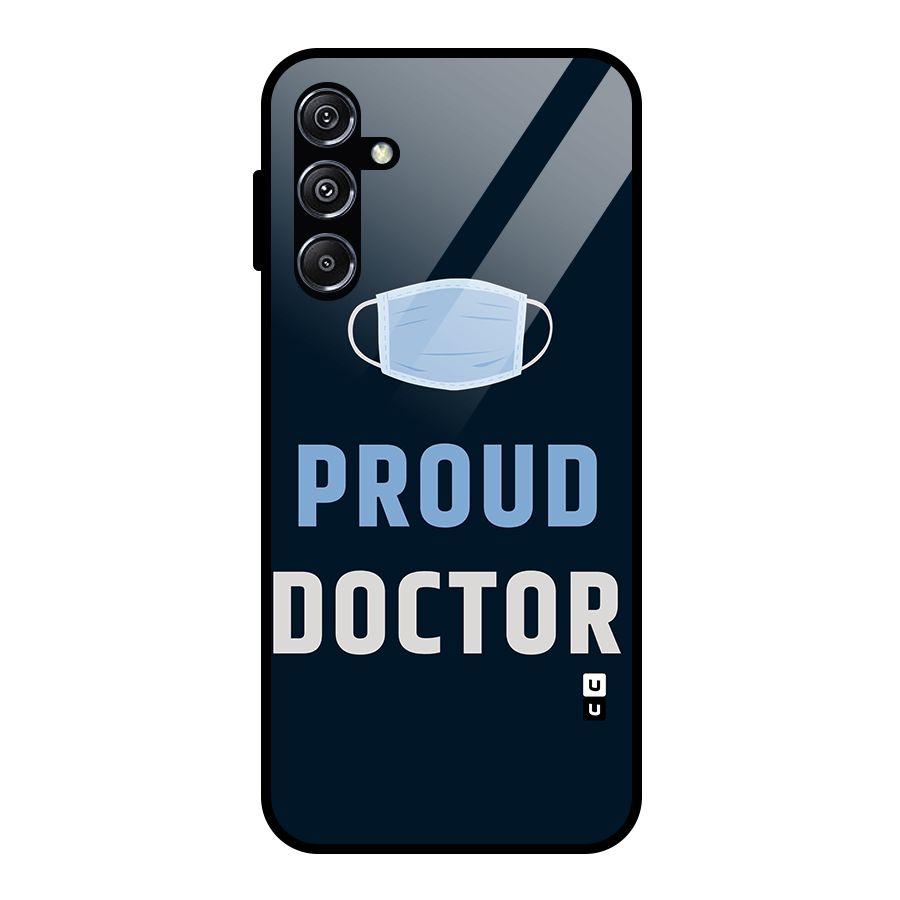 Proud Doctor Glass Back Case for Galaxy M34 5G