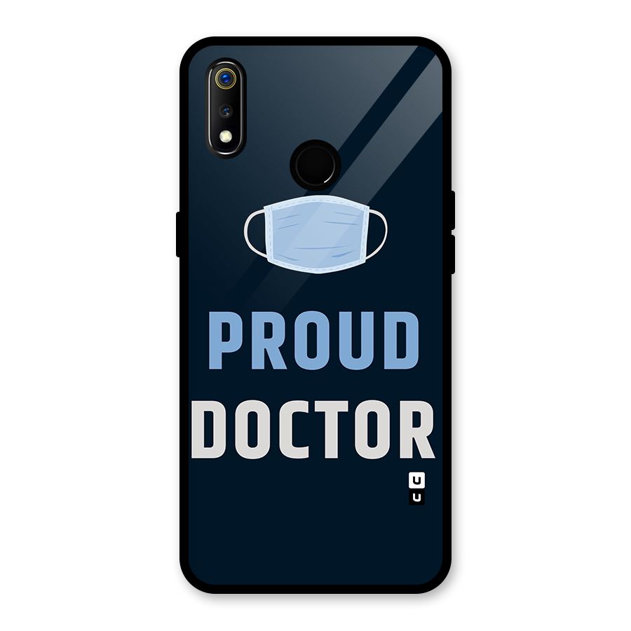 Proud Doctor Glass Back Case for Realme 3i