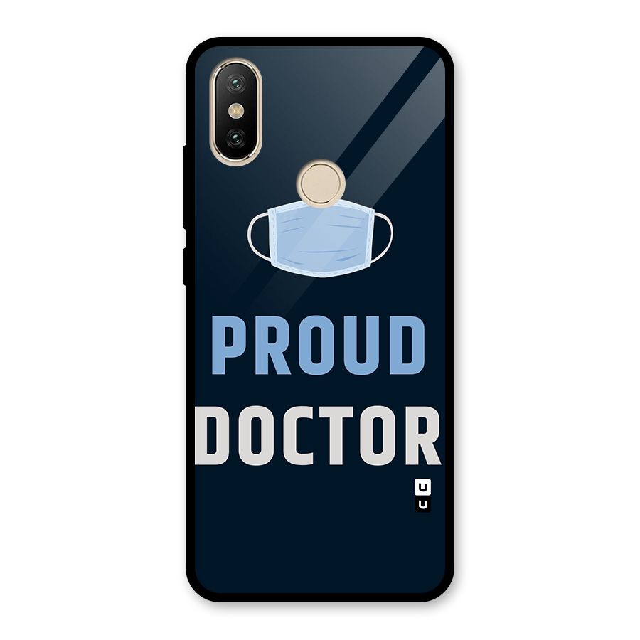 Proud Doctor Glass Back Case for Redmi A2