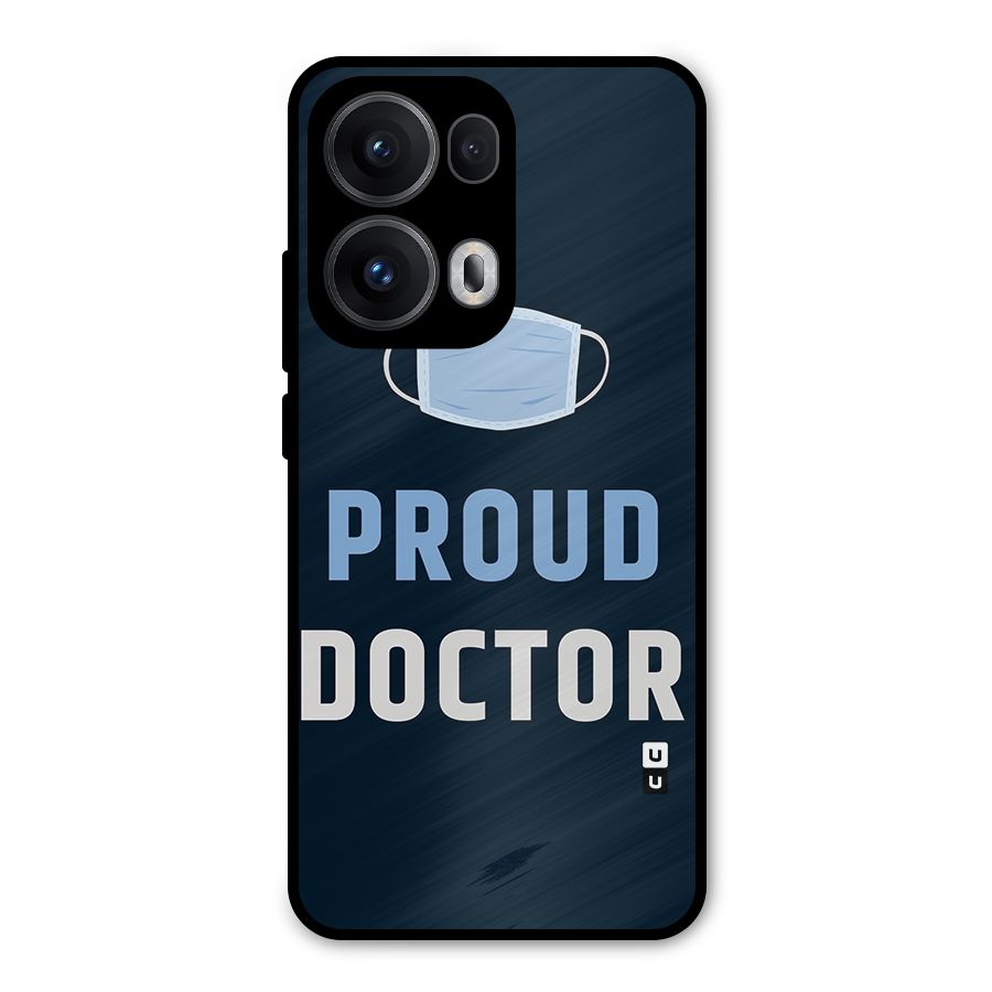 Proud Doctor Metal Back Case for Oppo Reno13 Pro