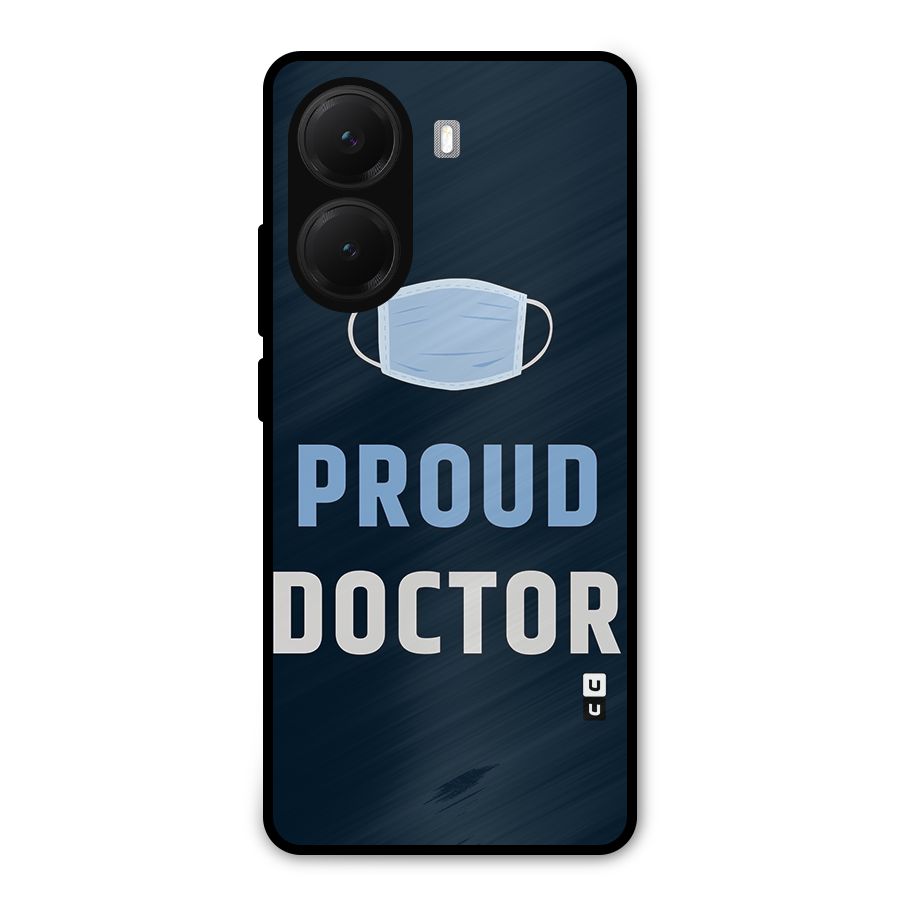 Proud Doctor Metal Back Case for Poco X7 Pro