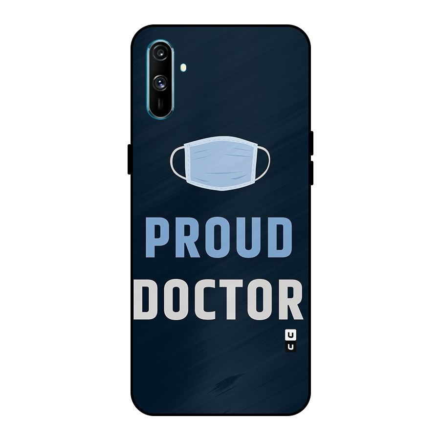 Proud Doctor Metal Back Case for Realme C3