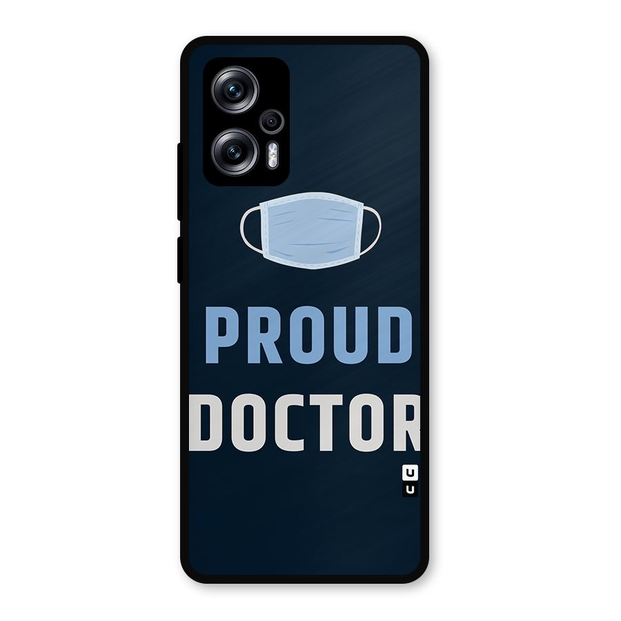 Proud Doctor Metal Back Case for Redmi K50i