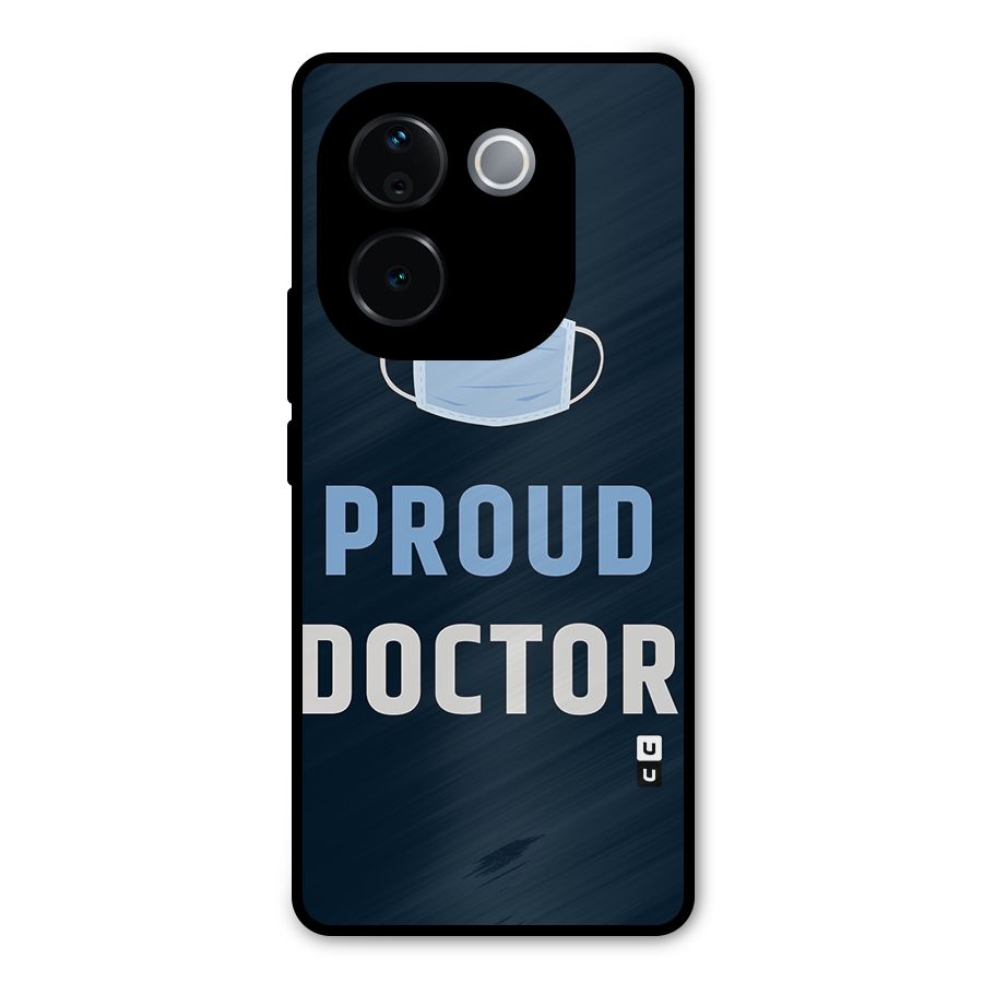 Proud Doctor Metal Back Case for Vivo T3 Pro