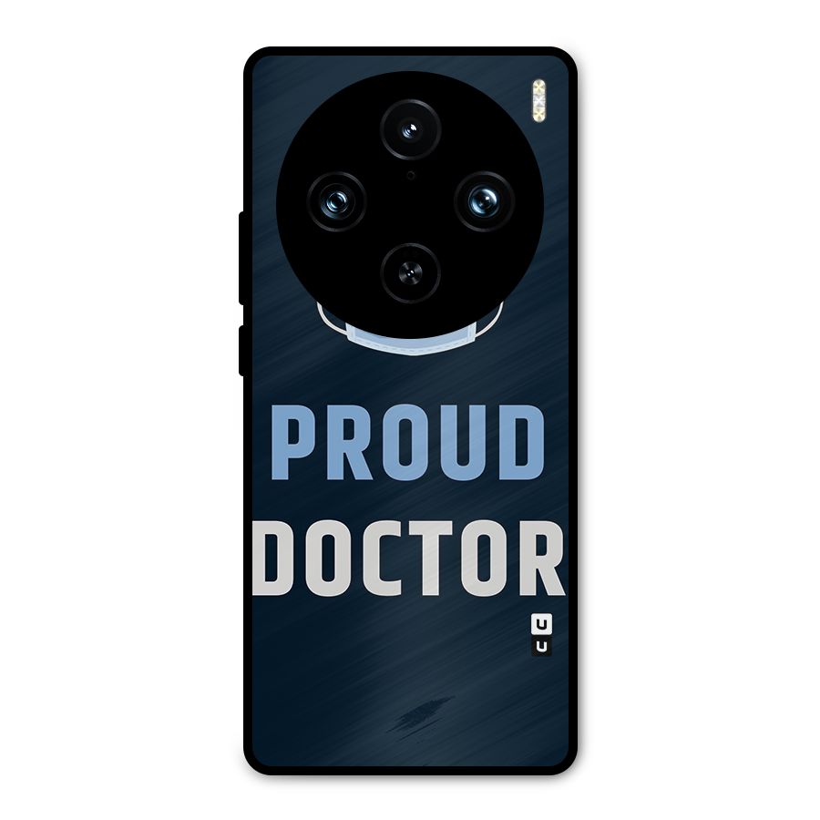 Proud Doctor Metal Back Case for Vivo X100 Pro