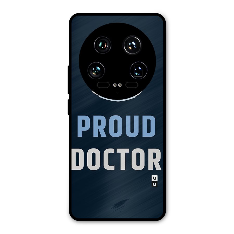 Proud Doctor Metal Back Case for Xiaomi 14 Ultra