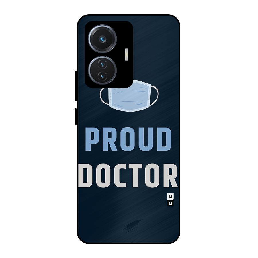 Proud Doctor Metal Back Case for iQOO Z6 44W