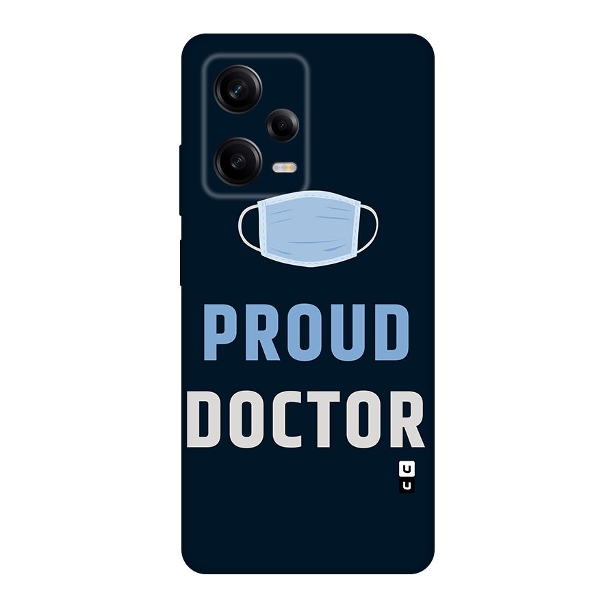 Proud Doctor Original Polycarbonate Back Case for Redmi Note 12 Pro