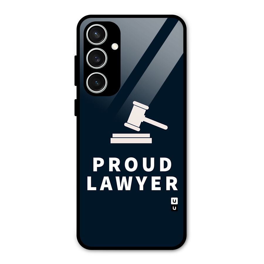 Proud Lawyer Glass Back Case for Galaxy S23 FE