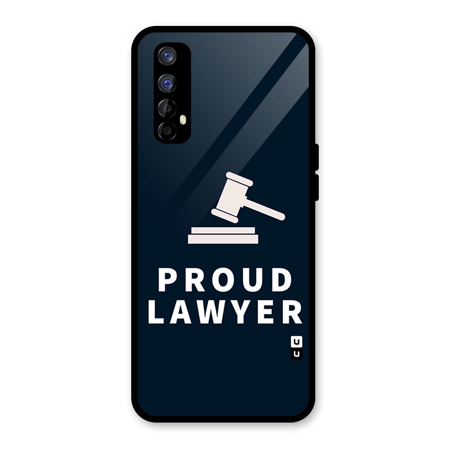 Proud Lawyer Glass Back Case for Realme Narzo 20 Pro