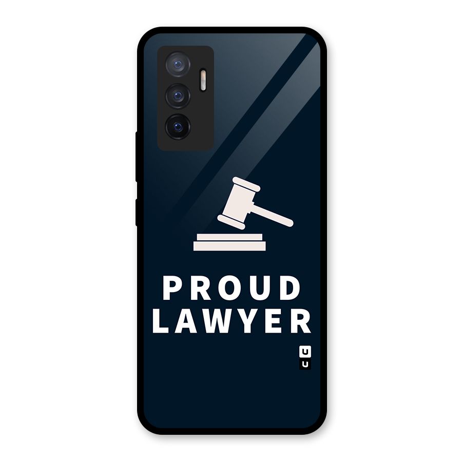 Proud Lawyer Glass Back Case for Vivo V23e
