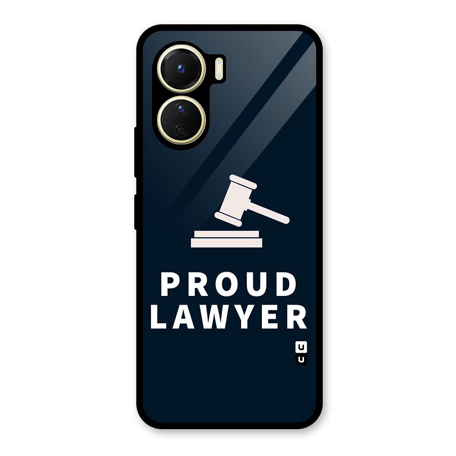 Proud Lawyer Glass Back Case for Vivo Y16