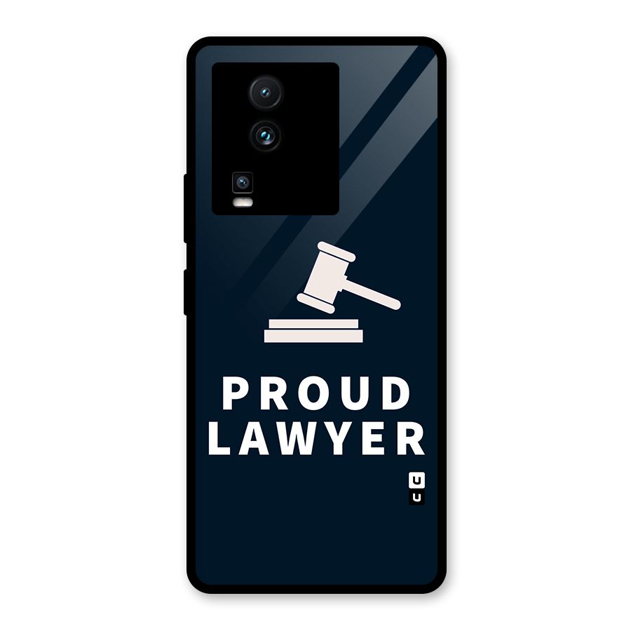 Proud Lawyer Glass Back Case for Vivo iQOO Neo 7 Pro