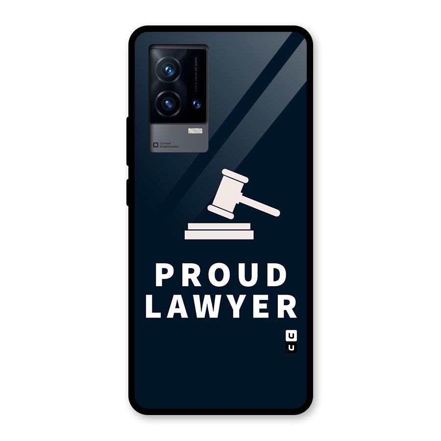 Proud Lawyer Glass Back Case for iQOO 9 5G