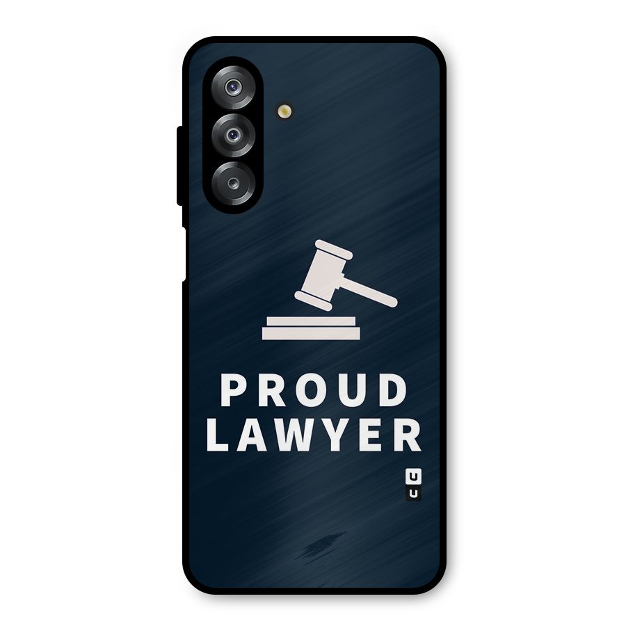 Proud Lawyer Metal Back Case for Galaxy A26
