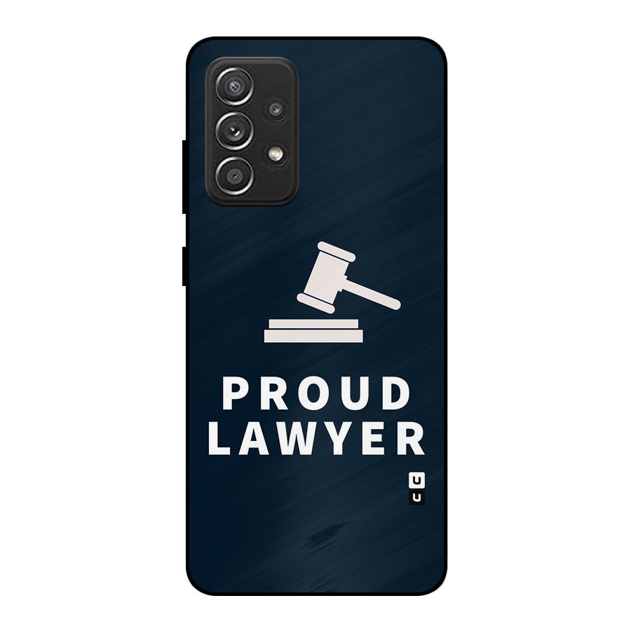 Proud Lawyer Metal Back Case for Galaxy A52s 5G