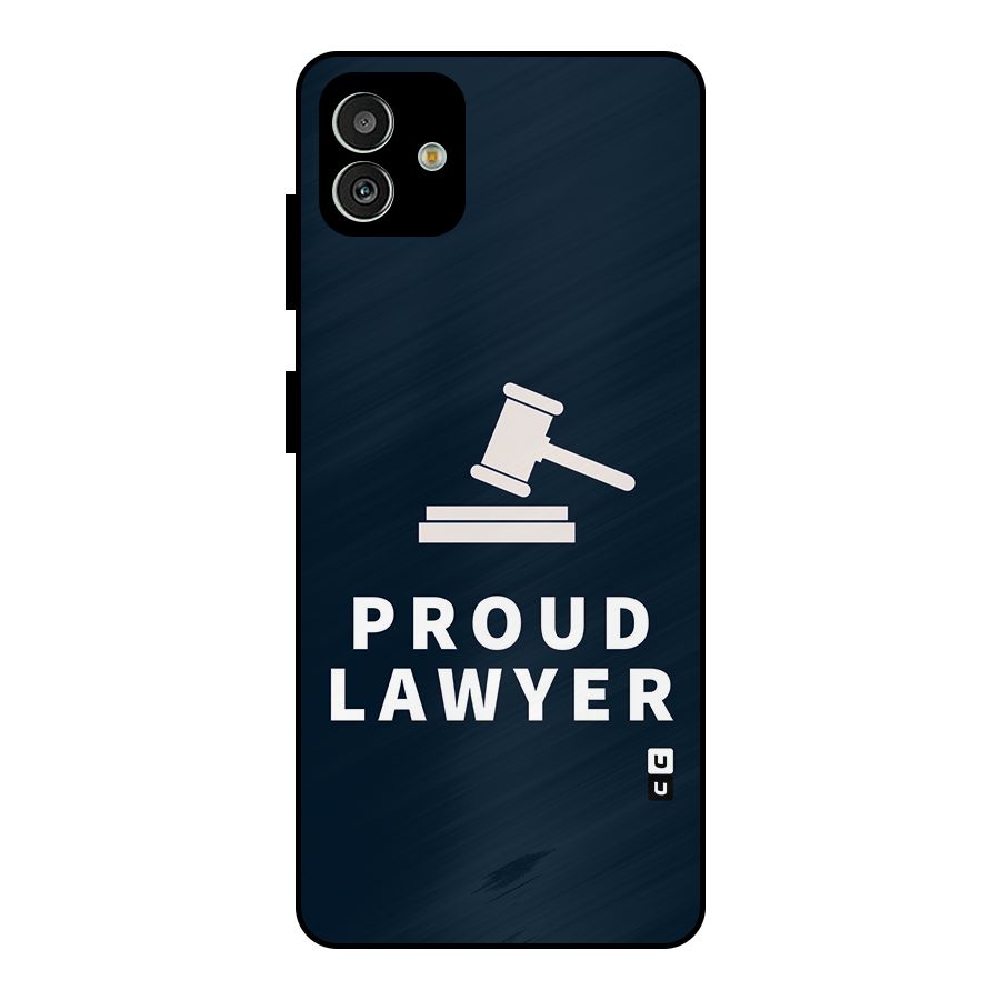 Proud Lawyer Metal Back Case for Galaxy M13 5G
