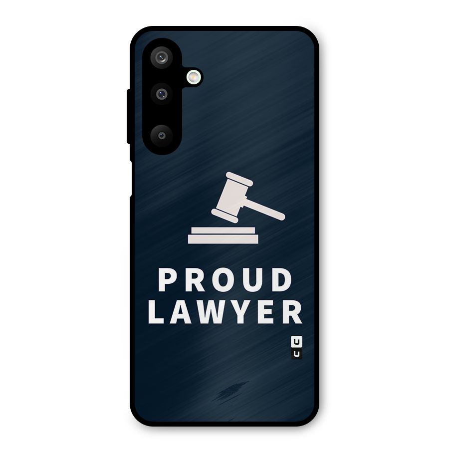 Proud Lawyer Metal Back Case for Galaxy M16