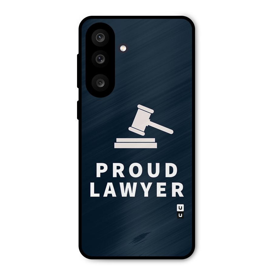 Proud Lawyer Metal Back Case for Galaxy M56
