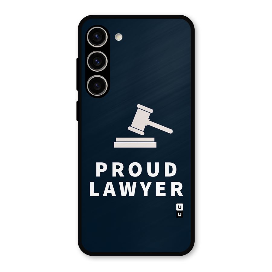Proud Lawyer Metal Back Case for Galaxy S23 Plus