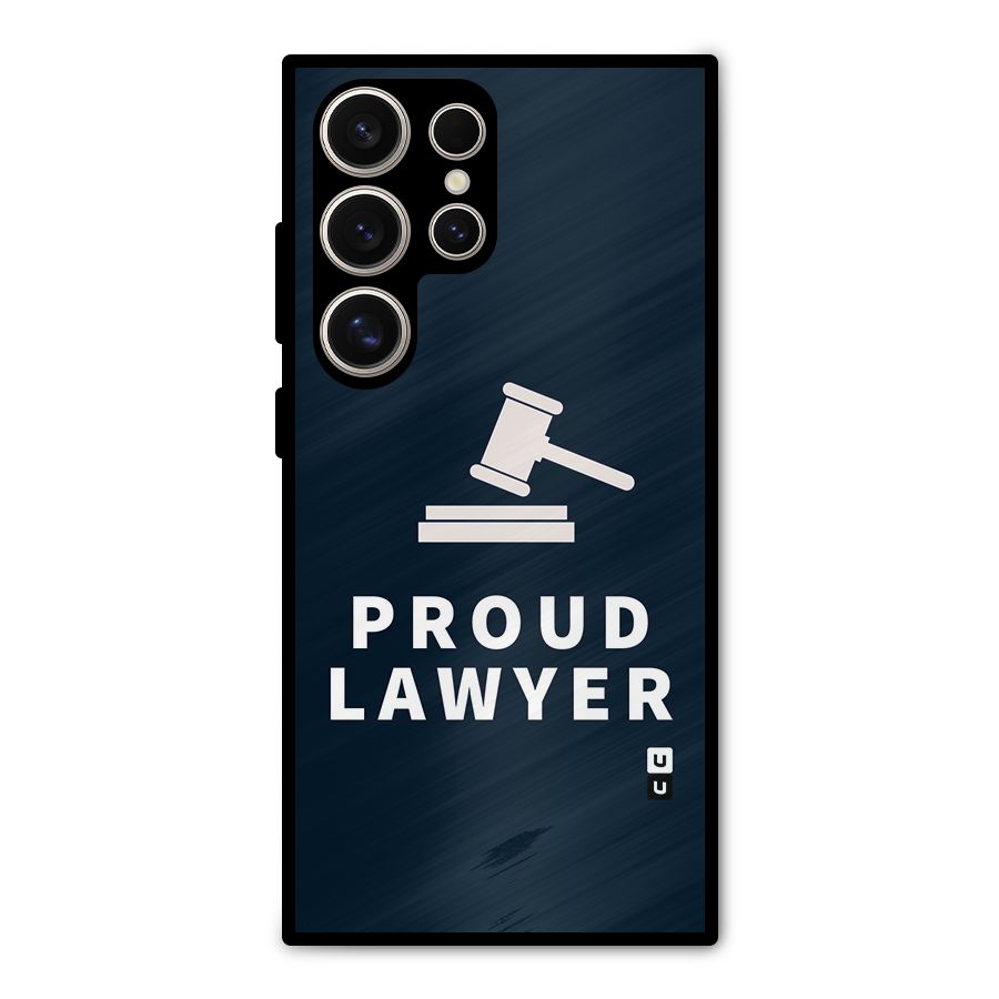 Proud Lawyer Metal Back Case for Galaxy S24 Ultra