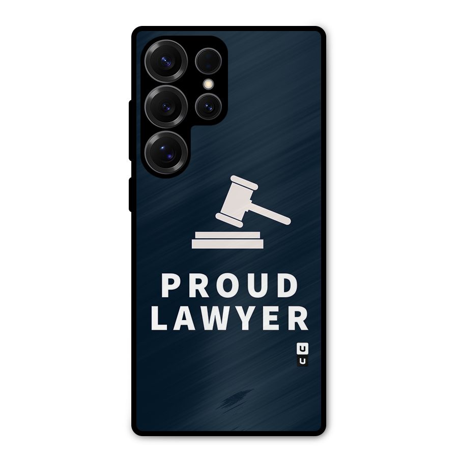 Proud Lawyer Metal Back Case for Galaxy S25 Ultra