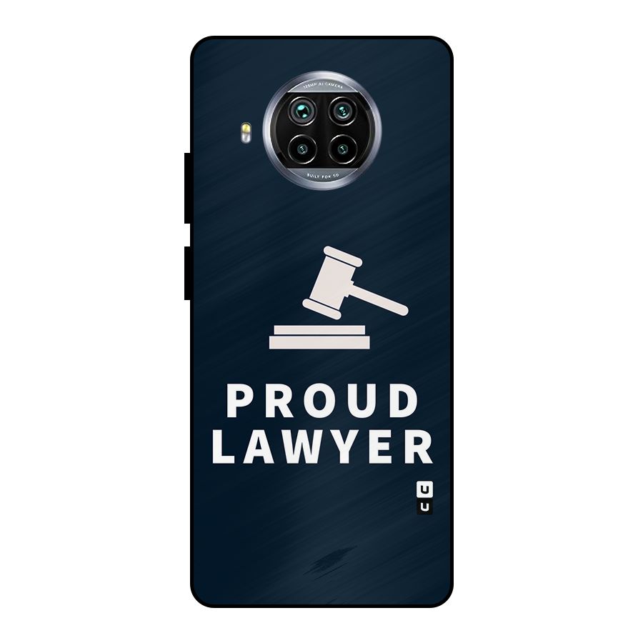 Proud Lawyer Metal Back Case for Mi 10i