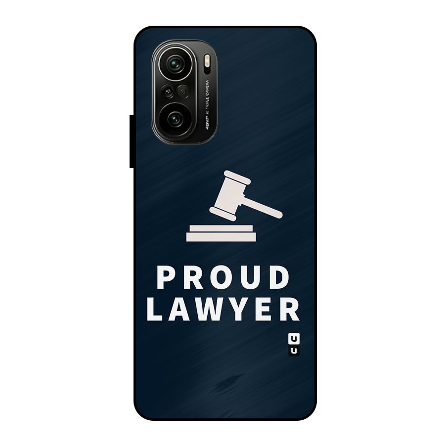 Proud Lawyer Metal Back Case for Mi 11X Pro