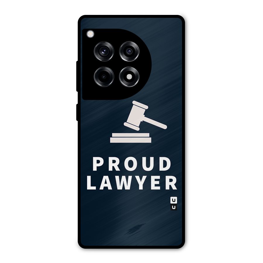 Proud Lawyer Metal Back Case for OnePlus 12R