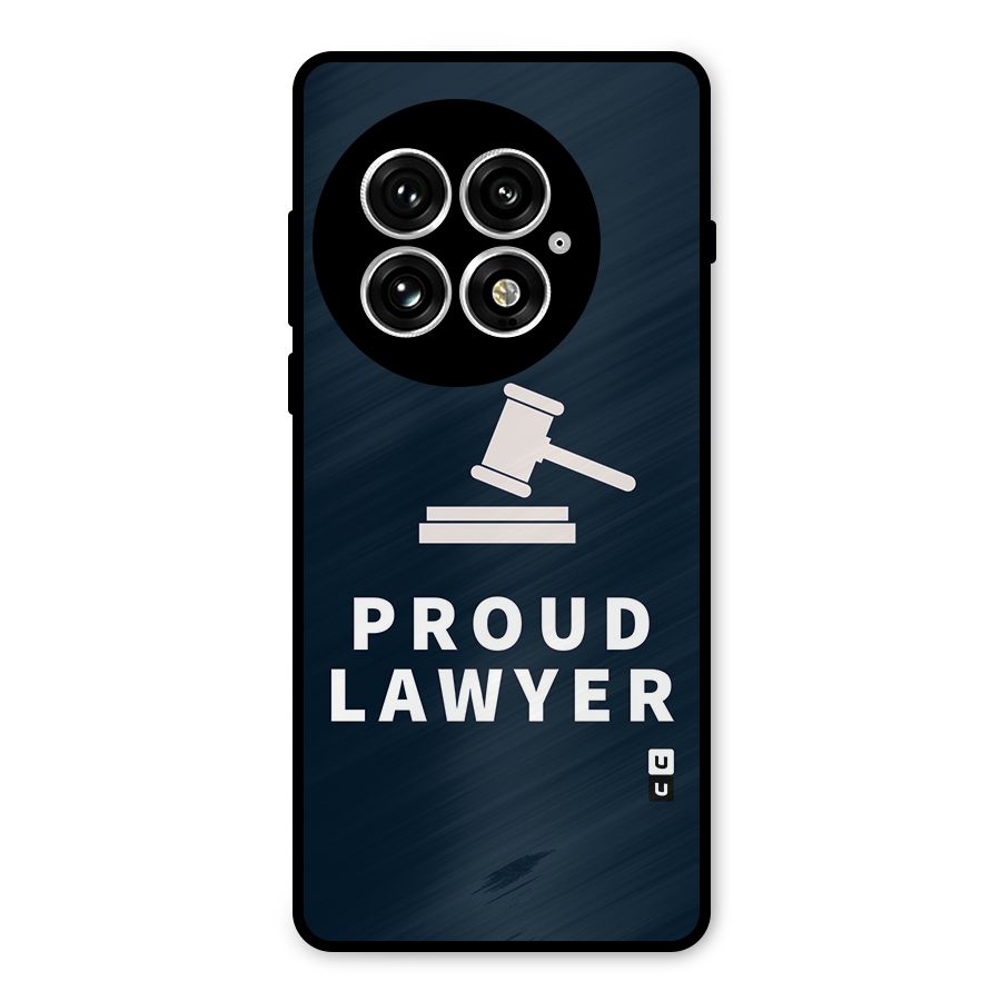 Proud Lawyer Metal Back Case for OnePlus 13