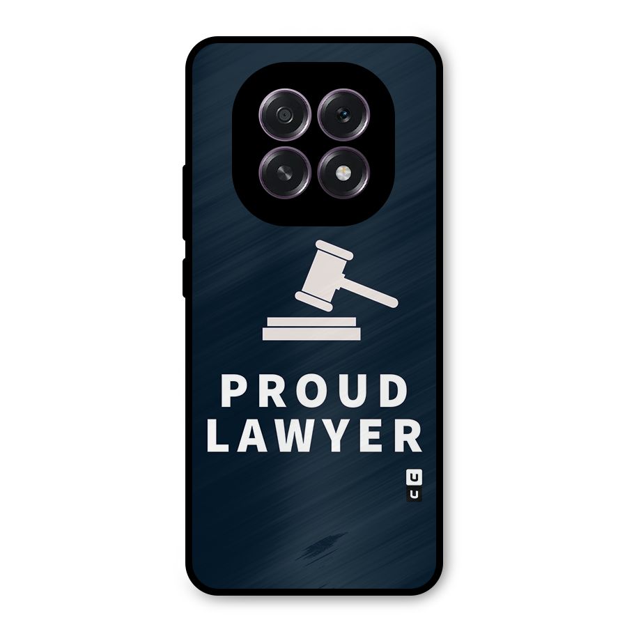 Proud Lawyer Metal Back Case for Oppo F29